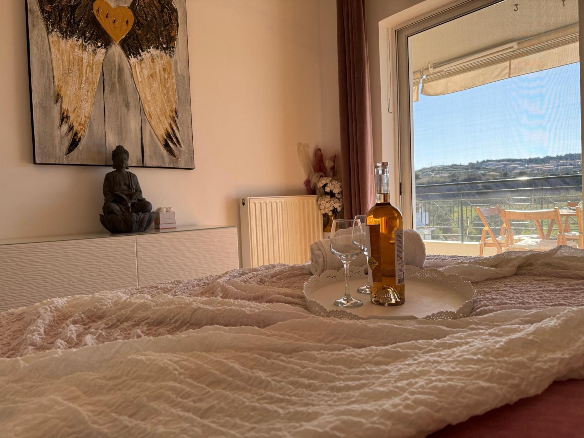 Sea & Mountain Apartment Close To Port And City Lávrion Exterior foto
